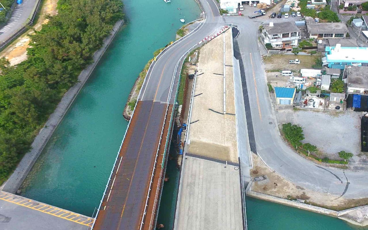 伊計平良川線(池味~桃原) 道路改良工事(H30-1)