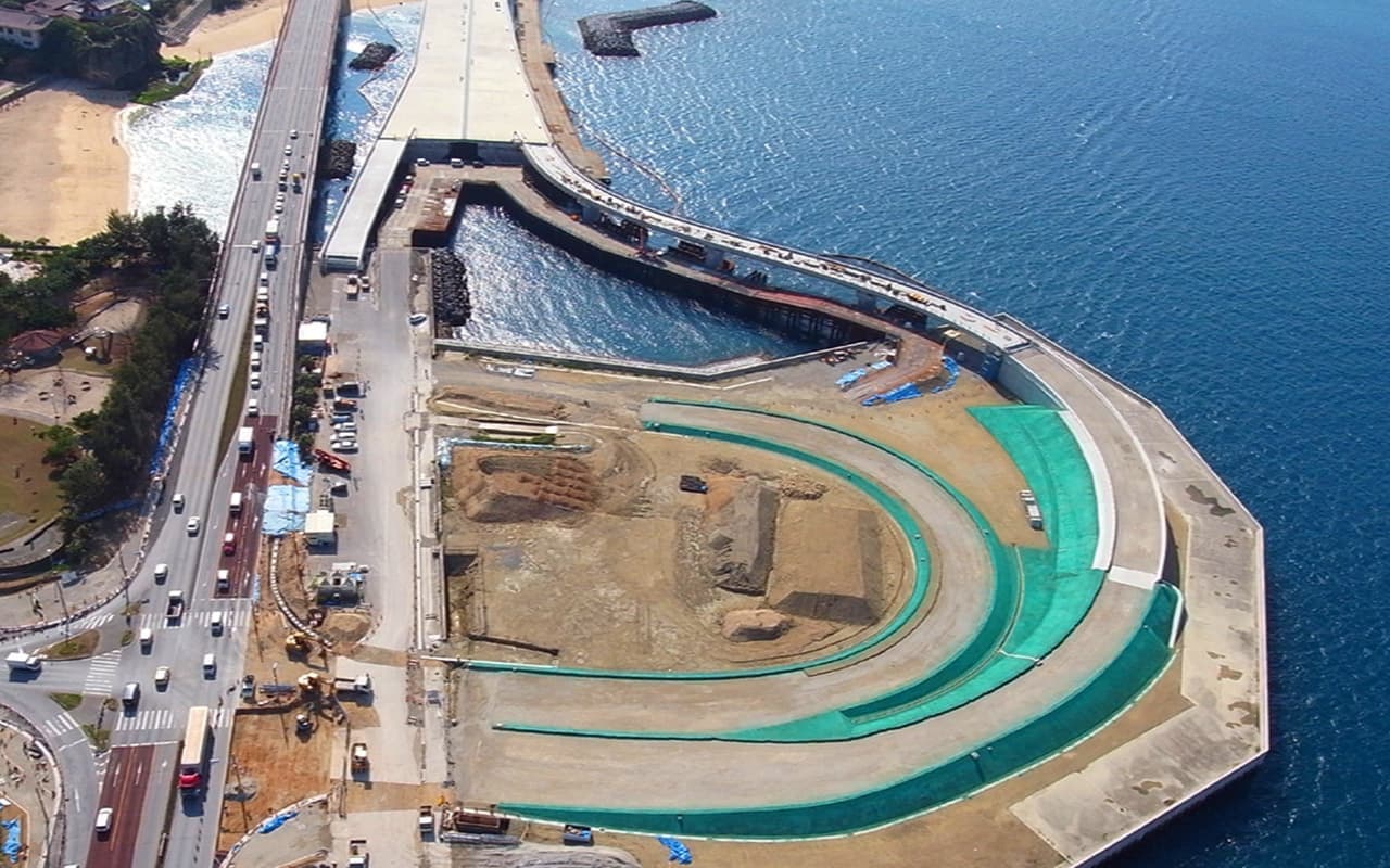 若狭IC道路改良工事