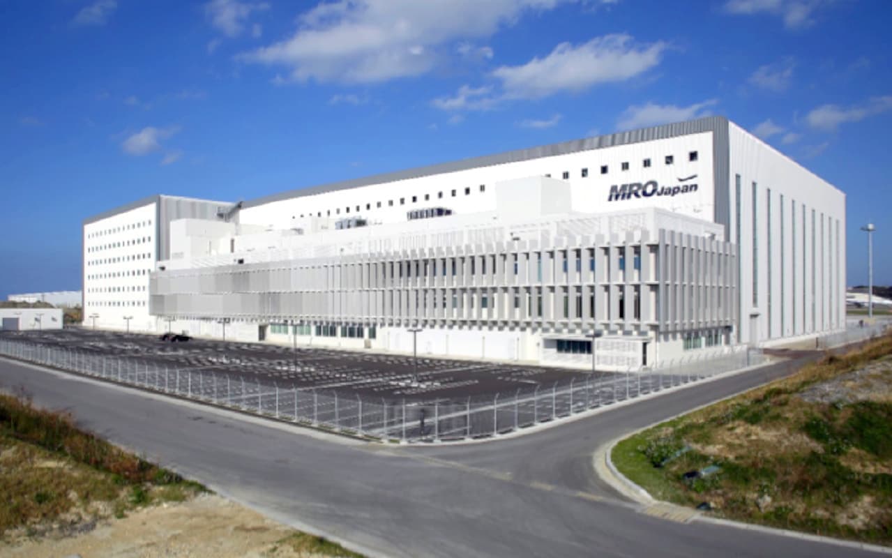 航空機整備基地の写真